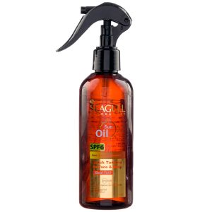 روغن برنزه کننده و ویتامینه SPF6